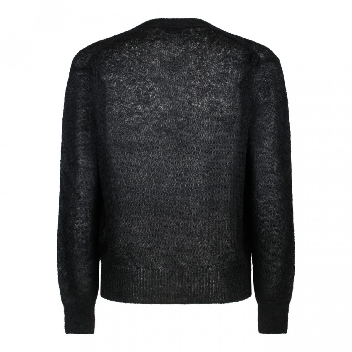 Tom Ford Black Mohair Semi Sheer Jumper