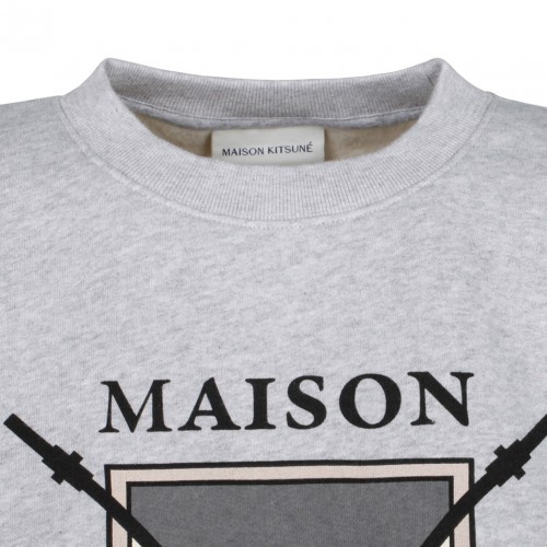 Light Grey College Sweatshirt