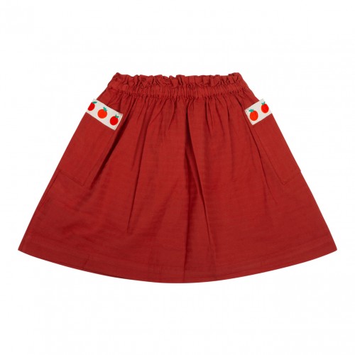 Embroidered Monogram Skirt 2