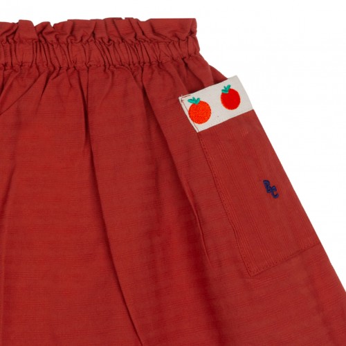 Embroidered Monogram Skirt