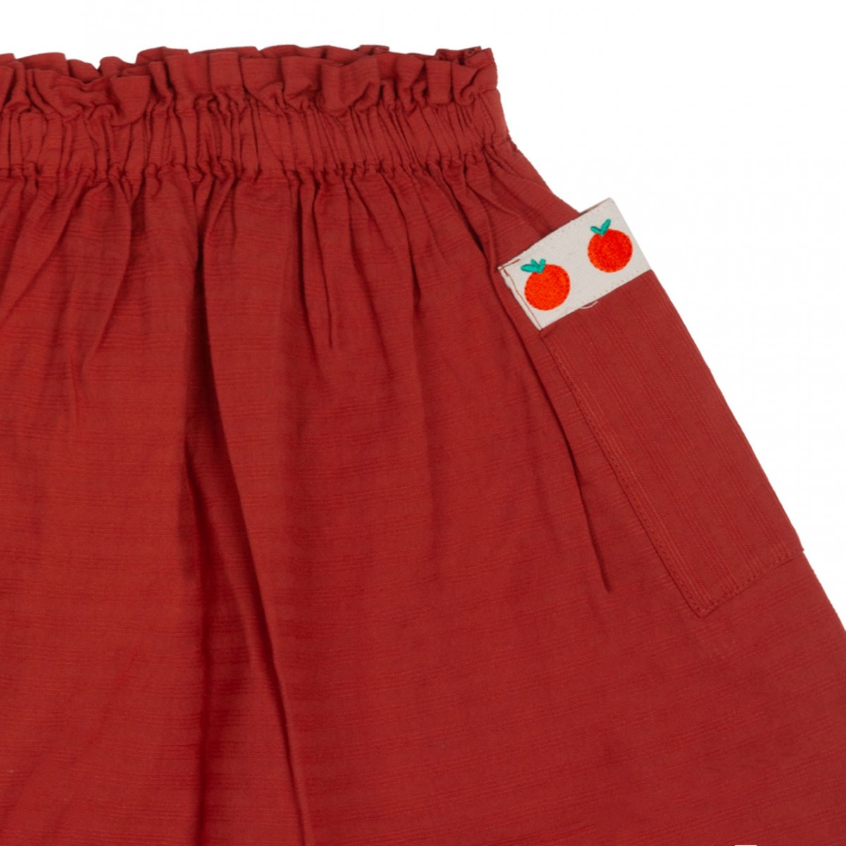 Embroidered Monogram Skirt