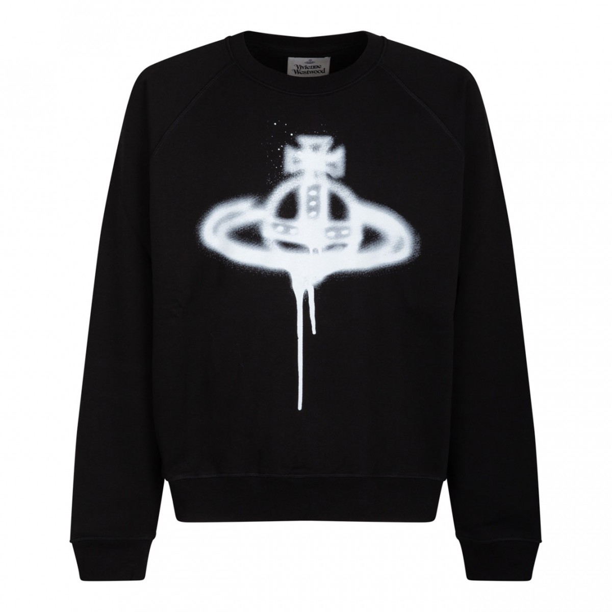 Black Spray Orb Jumper