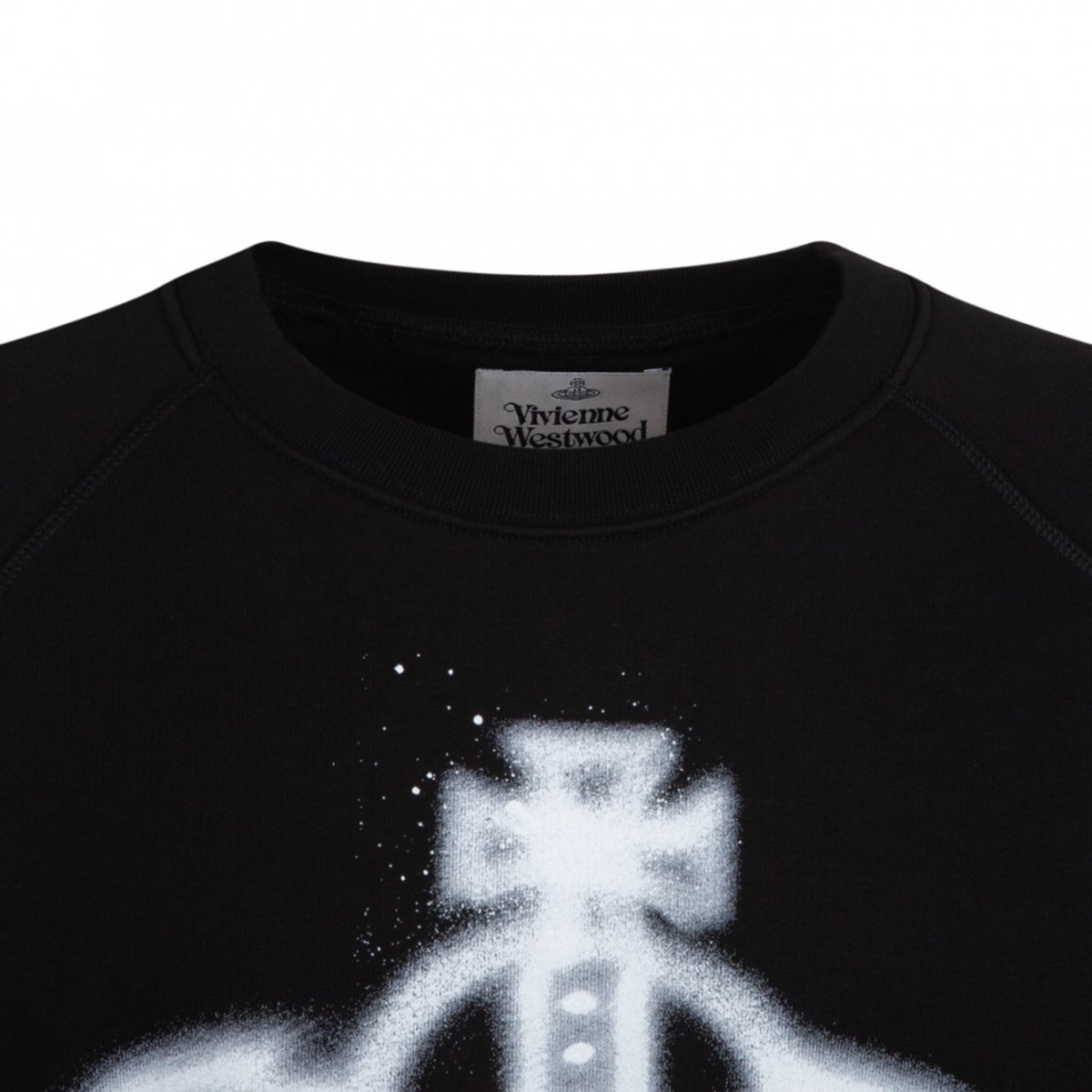 Black Spray Orb Jumper