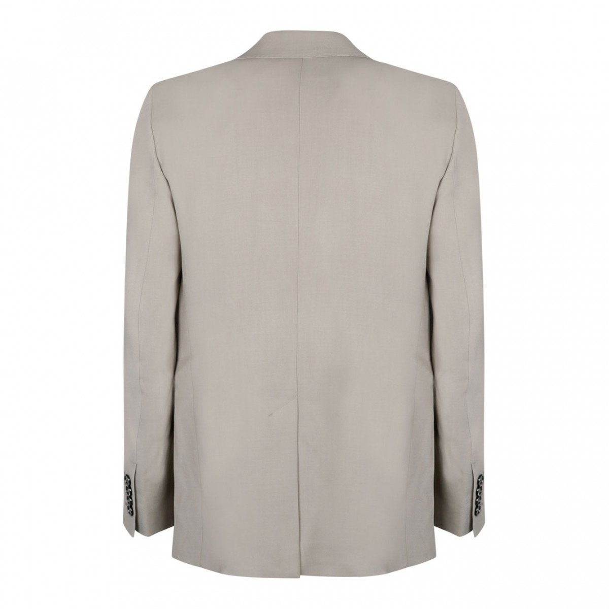 Almond Beige Double Breasted Blazer