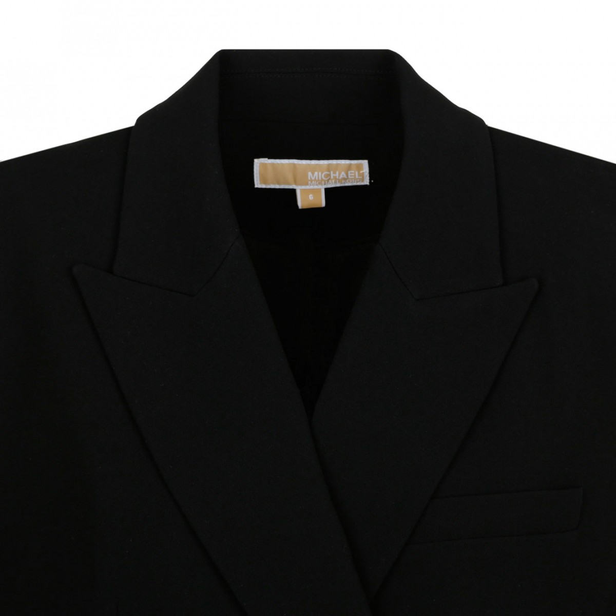 Michael Kors Double-Breasted Black Short Jumpsuit