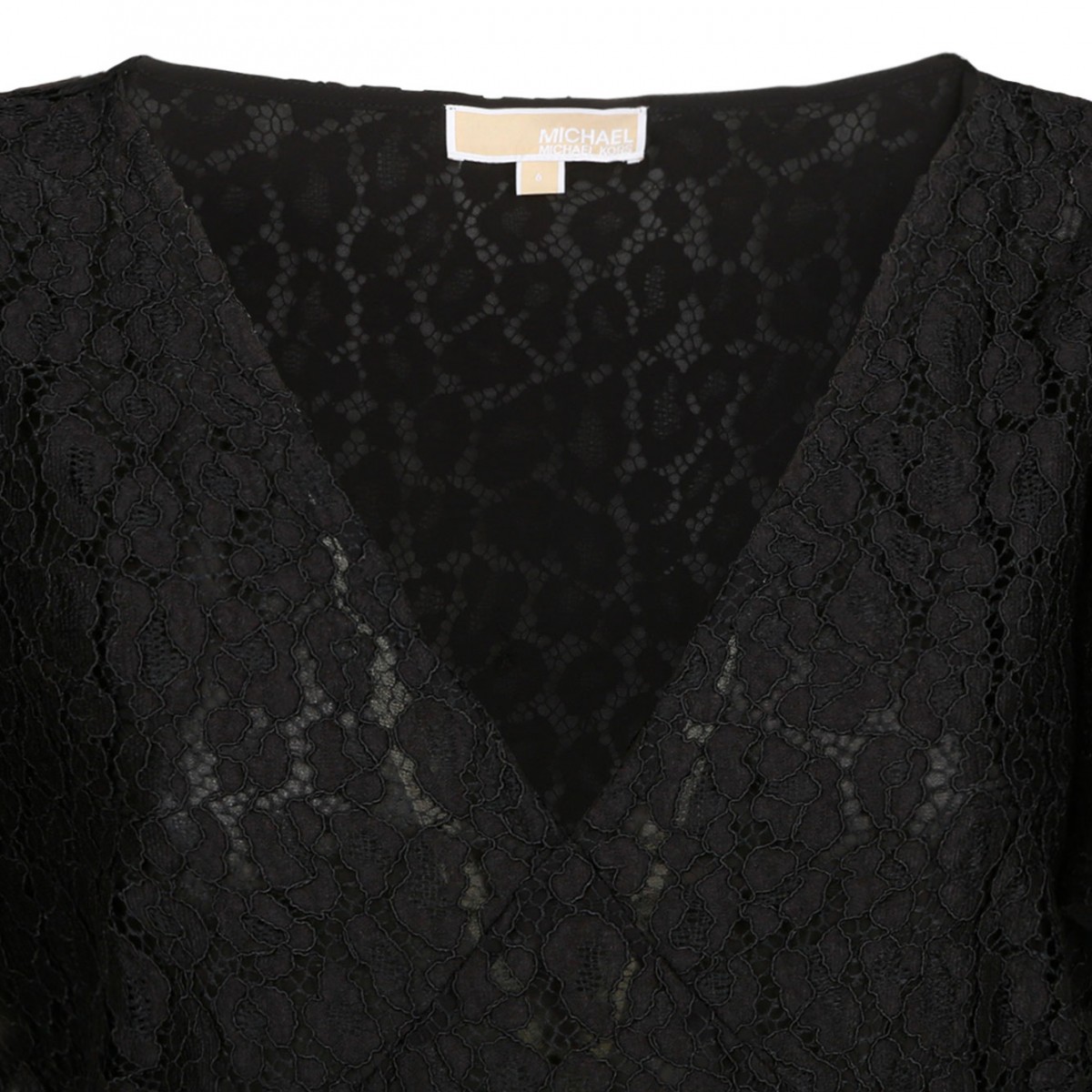 Michael Kors Black Lace Short Dress