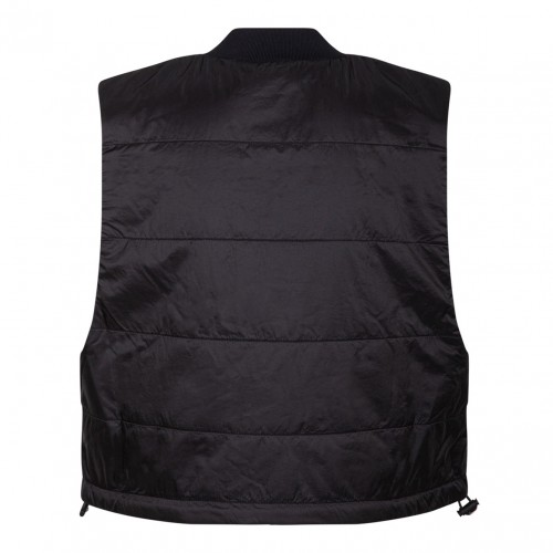 Palm Angels Black Cropped Gilet 2