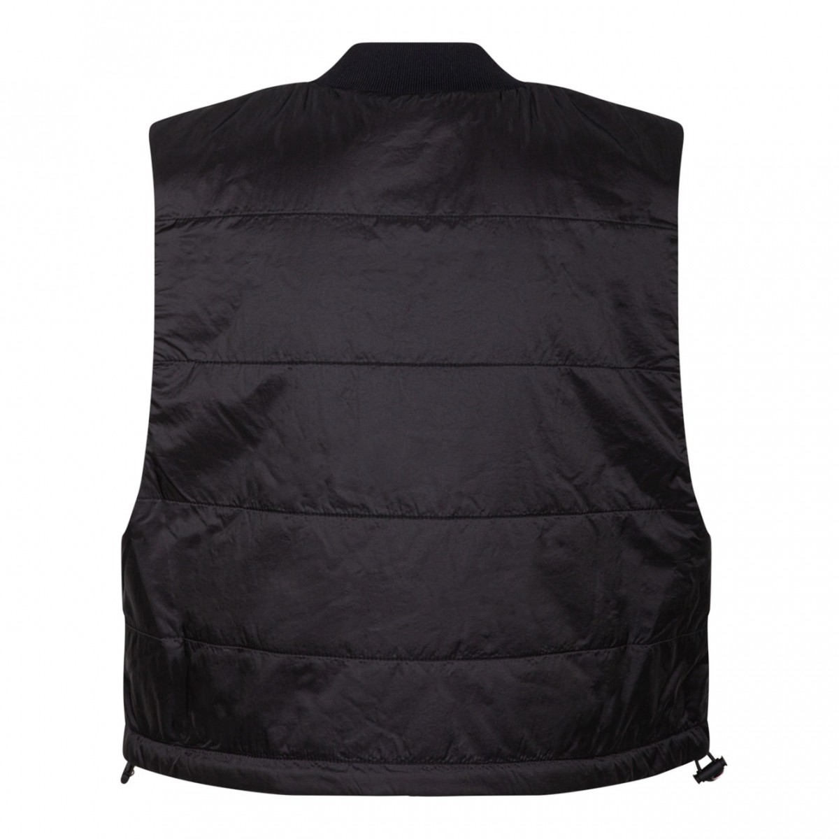 Palm Angels Black Cropped Gilet
