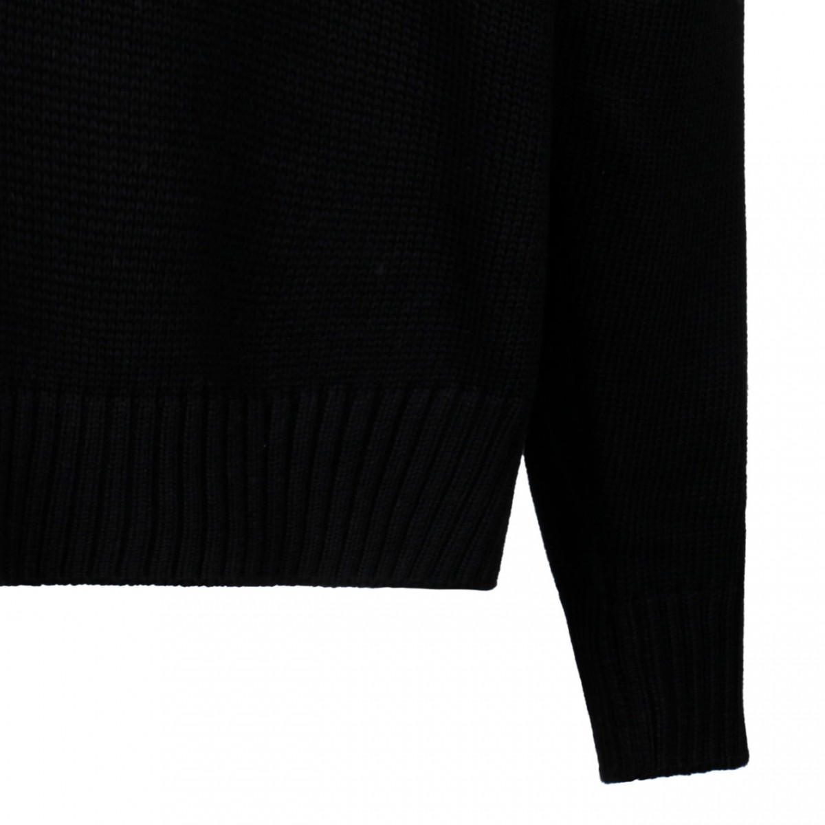 Off White Black 3D Diag Knit Hoodie