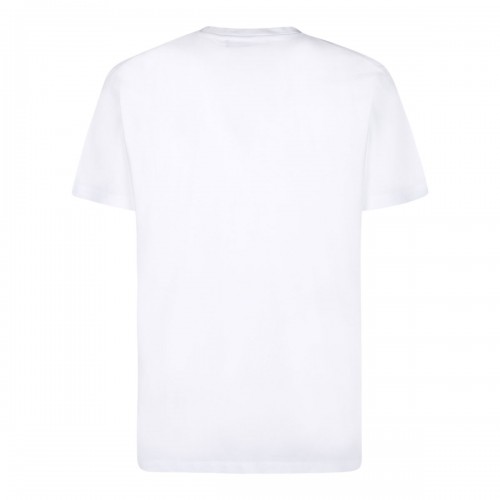 White Logo Print T-Shirt 2