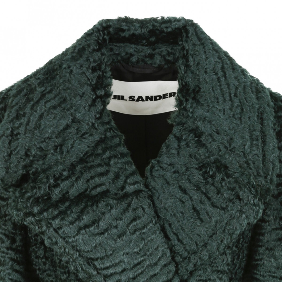 Dark Green Belted Coat