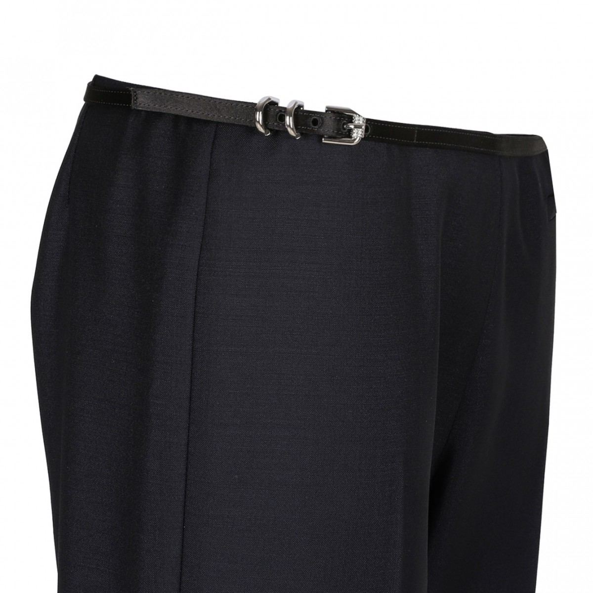 Black Voyou Flare Pants