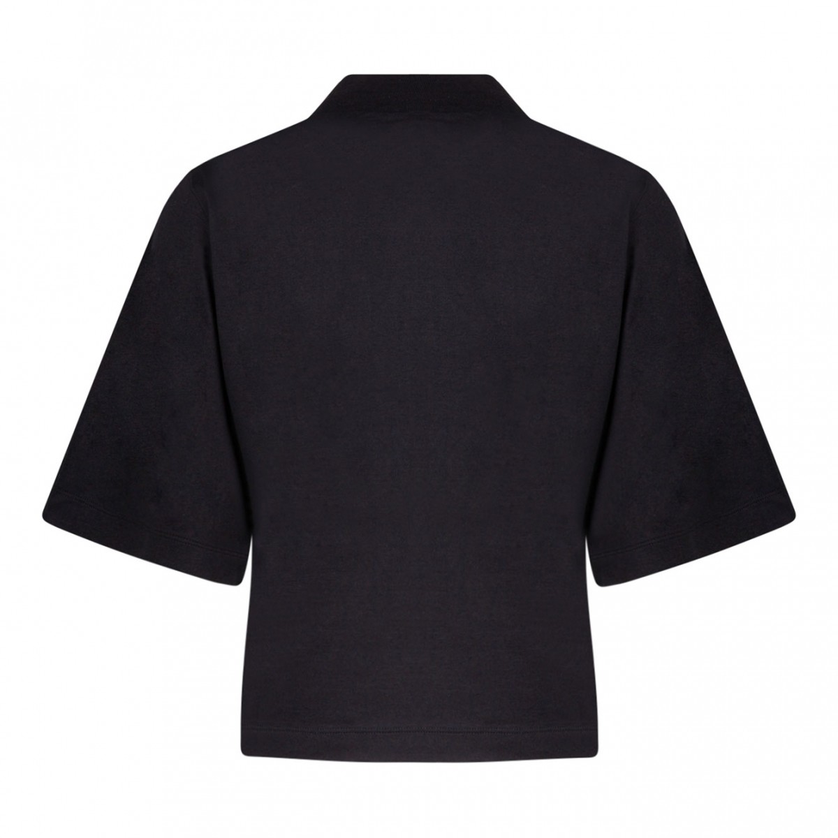 Palm Angels Black Cropped T-Shirt