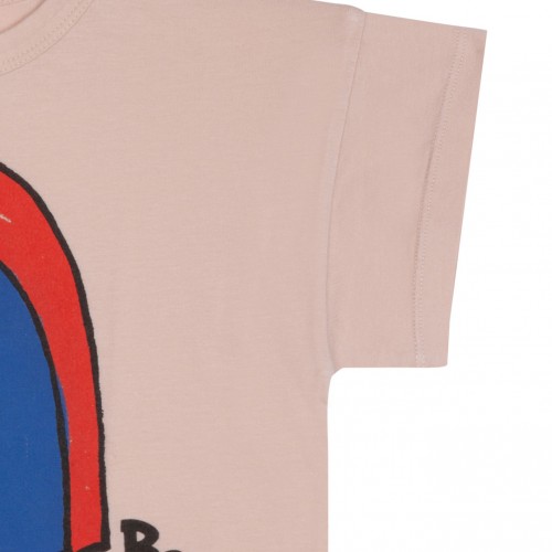 Pink Rainbow Print T-Shirt