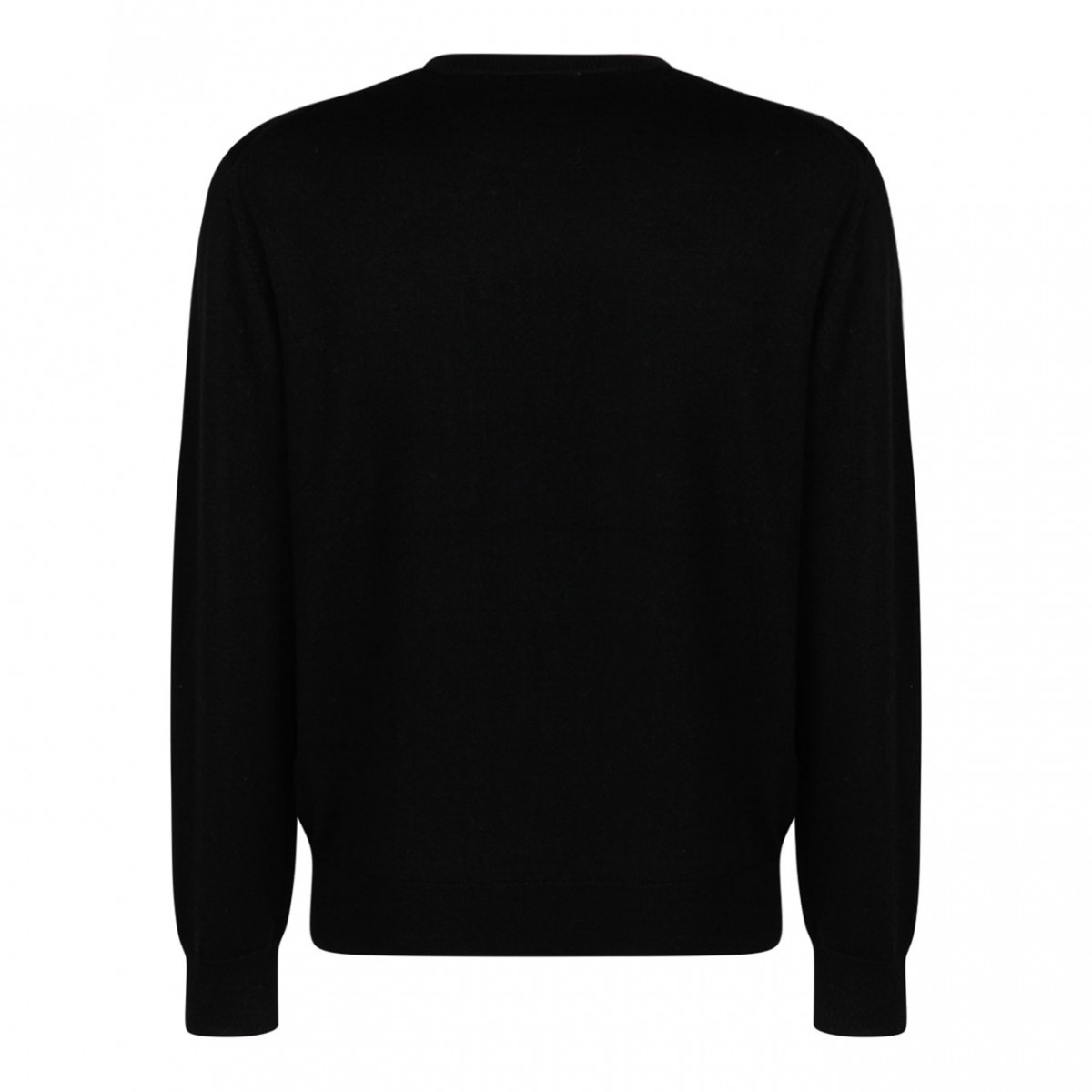 JW Anderson Black Logo Embroidered Jumper