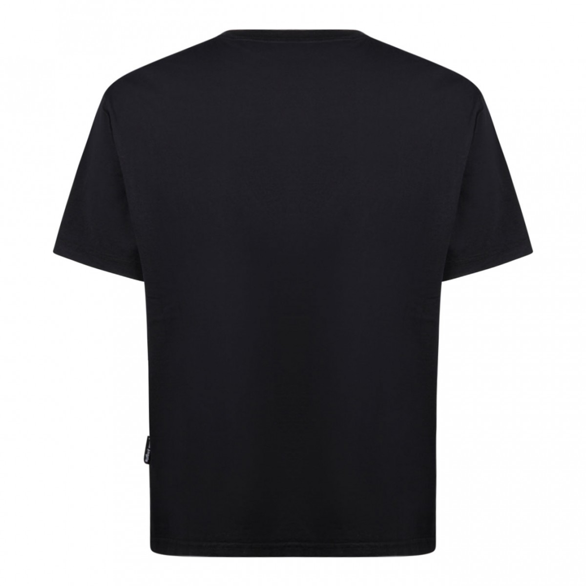 Palm Angels Embroidered Logo Black T-Shirt
