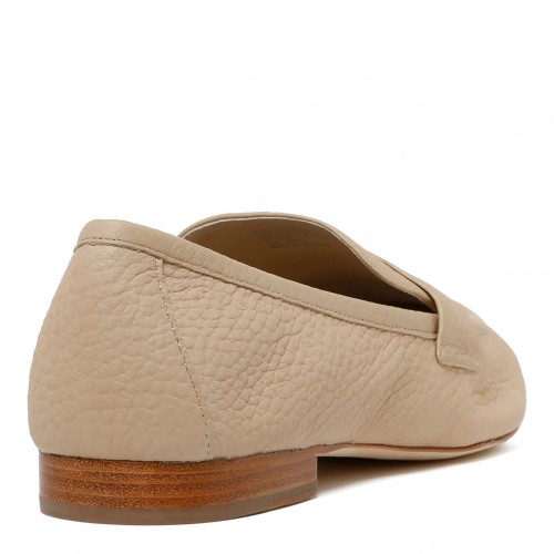 Sand Beige Loafers