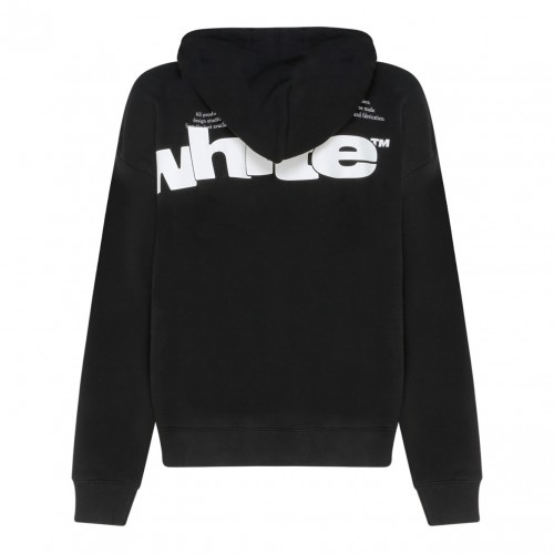 Black Shared Logo Hoodie 2