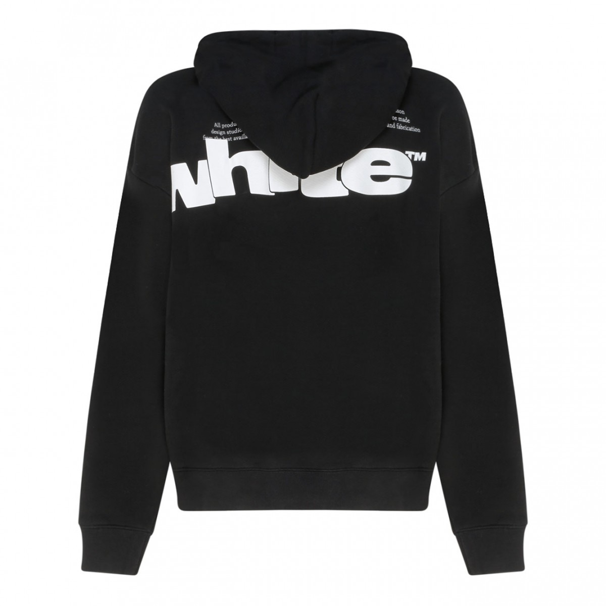 Black Shared Logo Hoodie