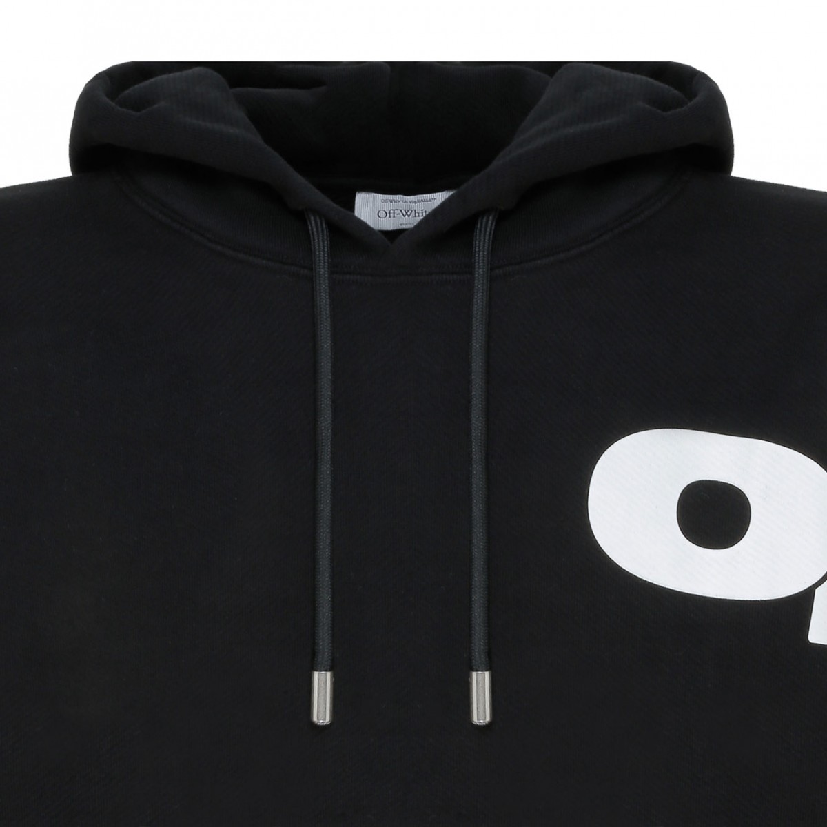 Black Shared Logo Hoodie