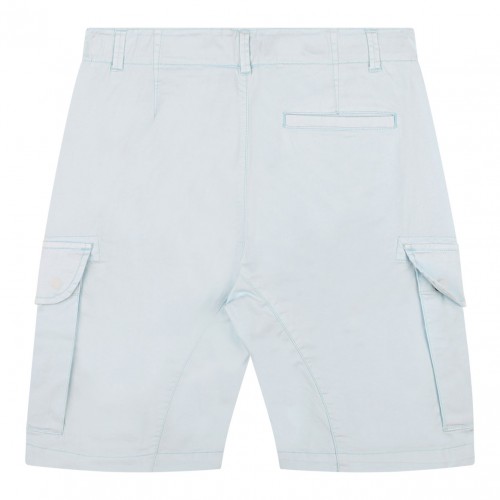 Light Blue Cargo Shorts