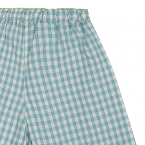 Vichy Checked Trousers