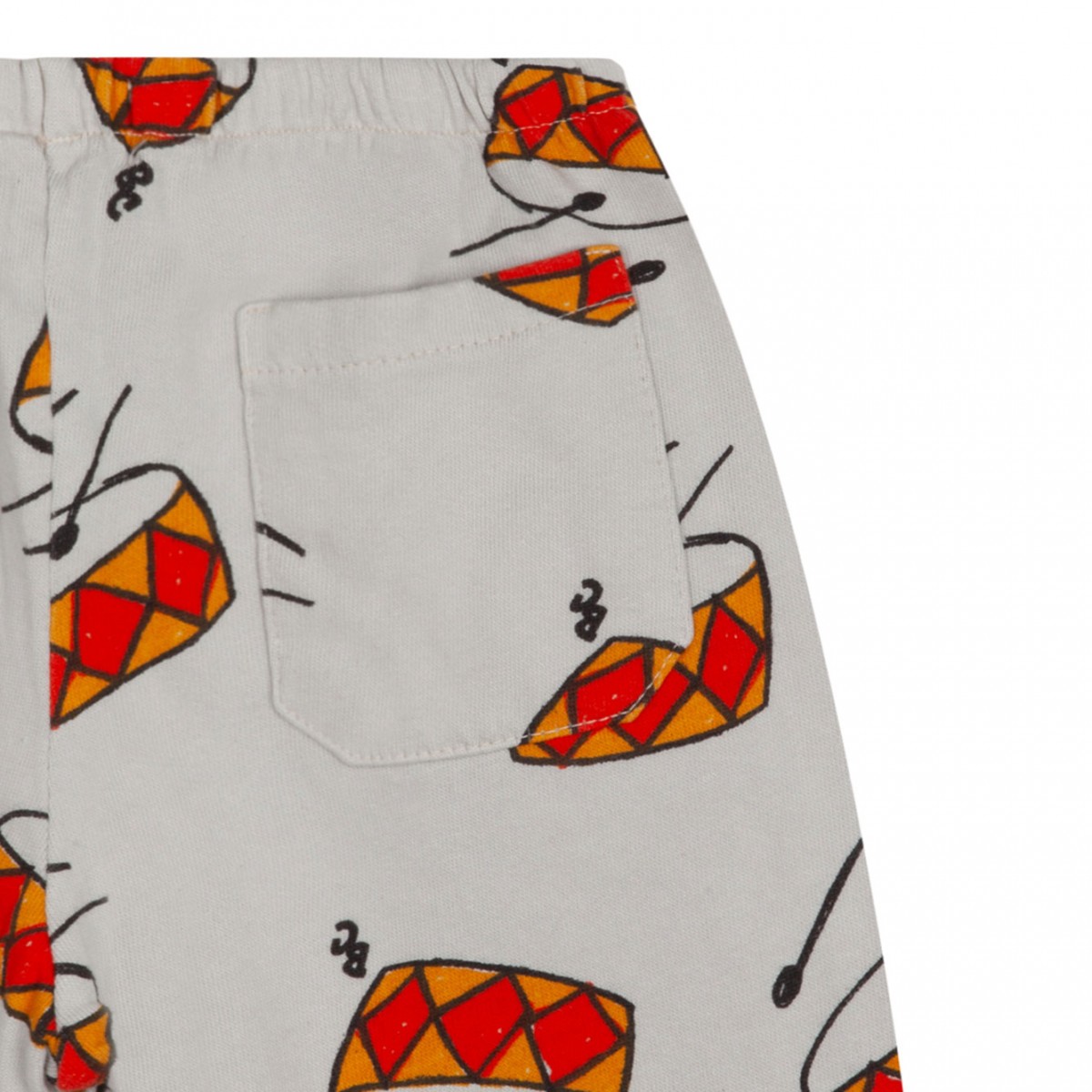 Graphic Print Trousers