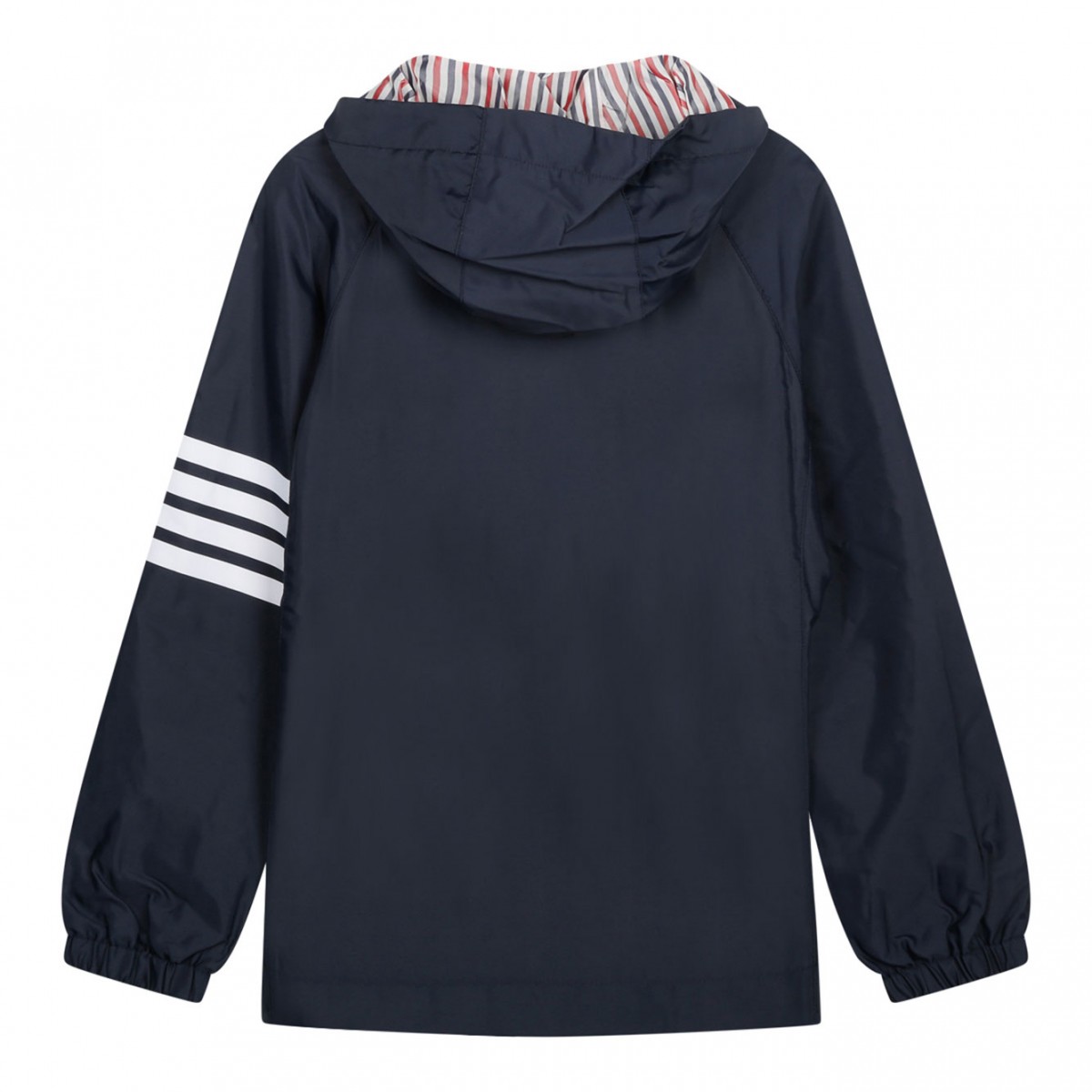 Dark Blue Hooded Jacket