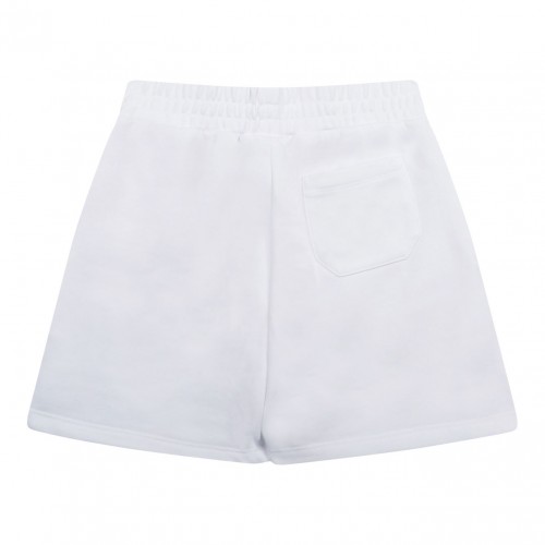 White and Pink Star Print Shorts 2