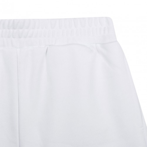 White and Pink Star Print Shorts