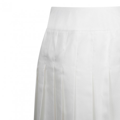 White Laurel Tennis Skirt