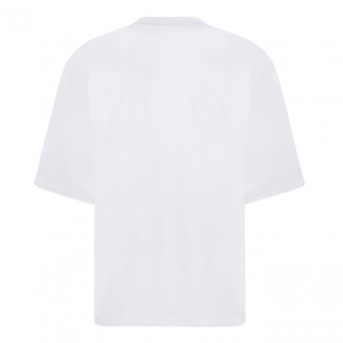 Marni White Logo Print T-Shirt 2