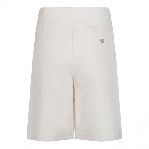 Cream Bermuda Shorts 2
