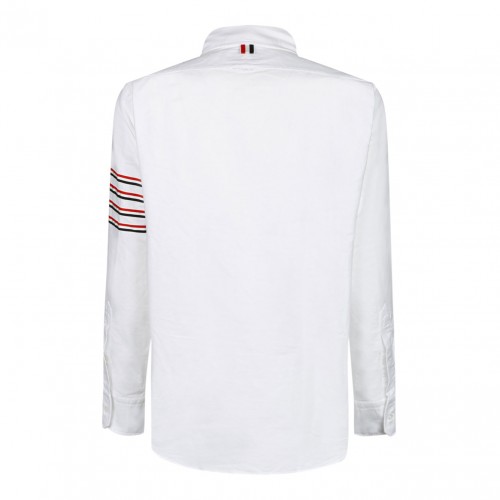 White Button Down Collar Shirt