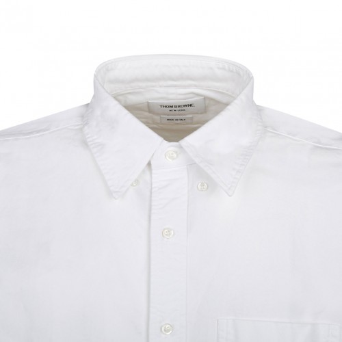 White Button Down Collar Shirt