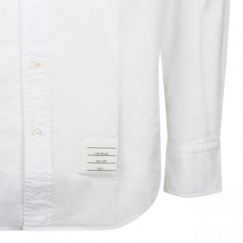 White Button Down Collar Shirt