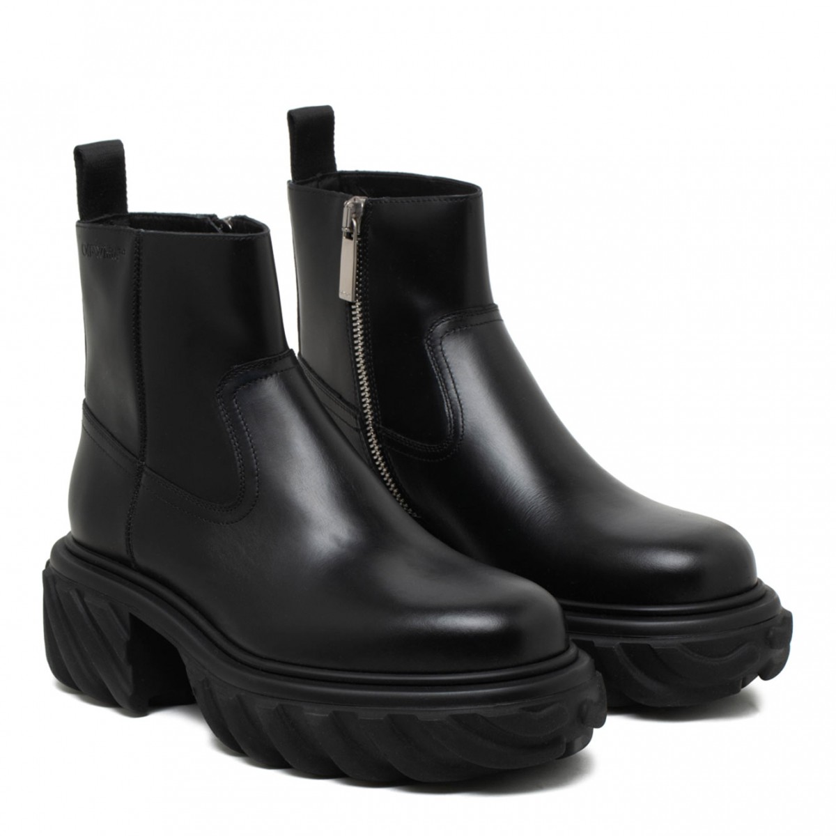 Black Exploration Motor Boots