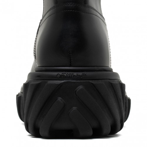 Black Exploration Motor Boots