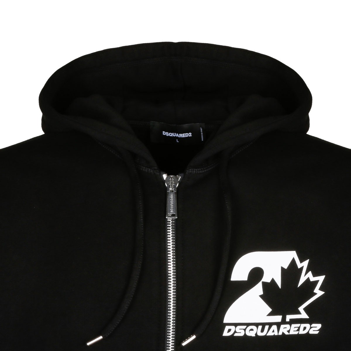 Black Full Zip Hoodie