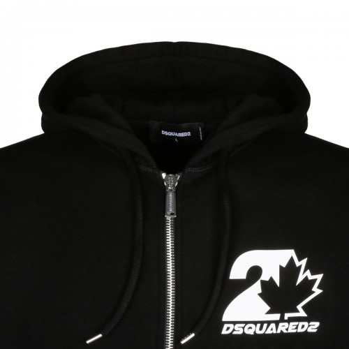 Black Full Zip Hoodie