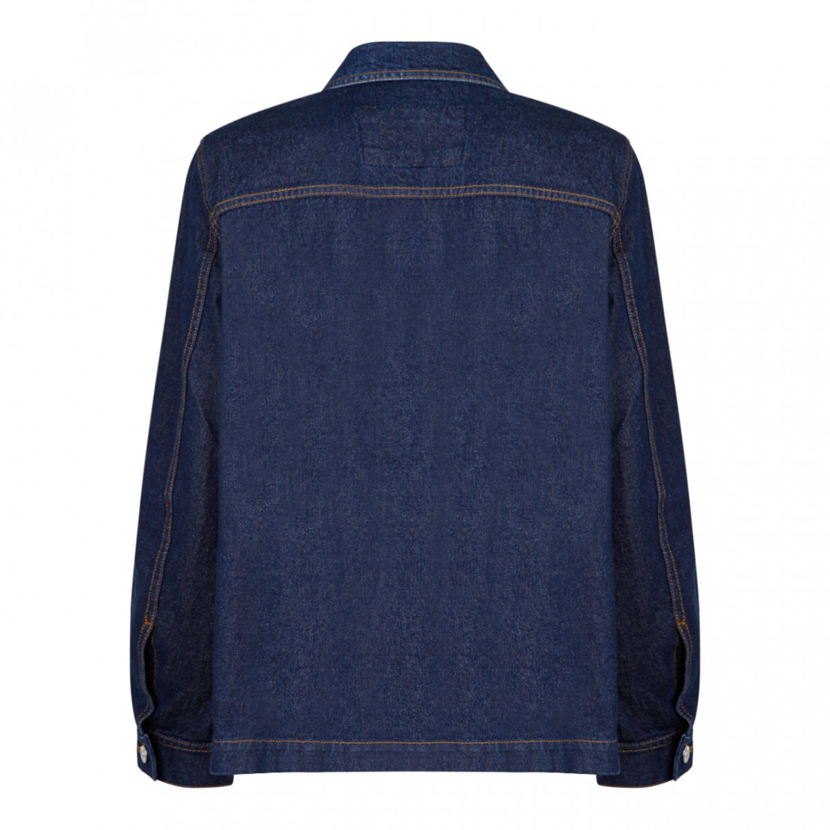 Maison Kitsun Indigo Workwear Denim Jacket