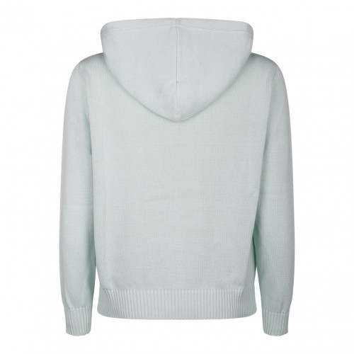 Palm Angels Mint Cotton Hoodie