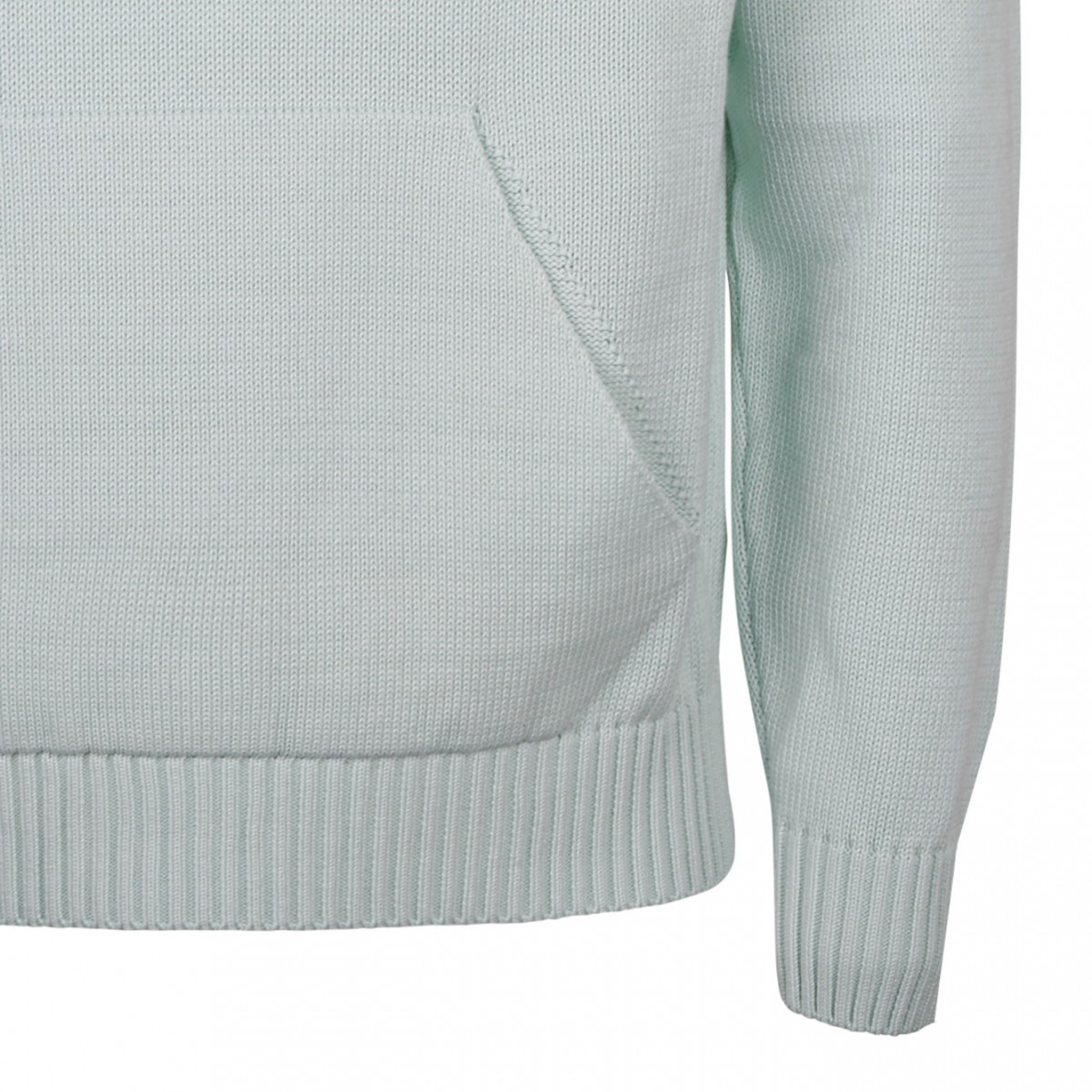 Palm Angels Mint Cotton Hoodie