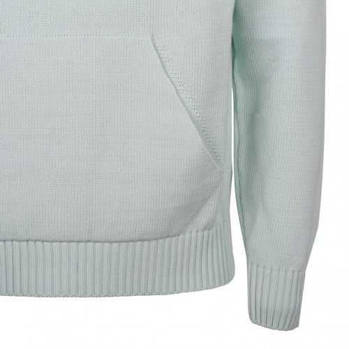 Palm Angels Mint Cotton Hoodie