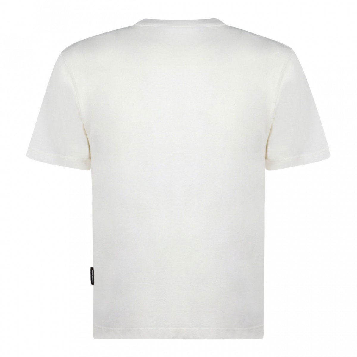 Palm Angels Embroidered Logo White T-Shirt