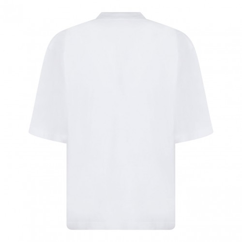 Marni White Wavy Logo T-Shirt
