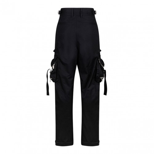 Black Cargo Trousers