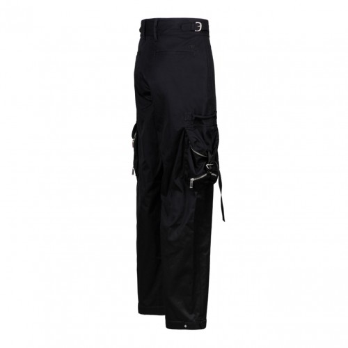 Black Cargo Trousers