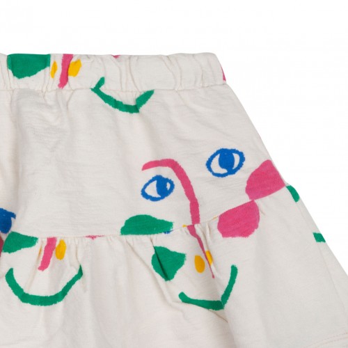 Graphic Print Skirt