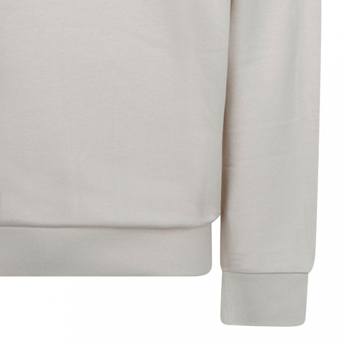 JW Anderson Beige Logo Embroidered Sweatshirt